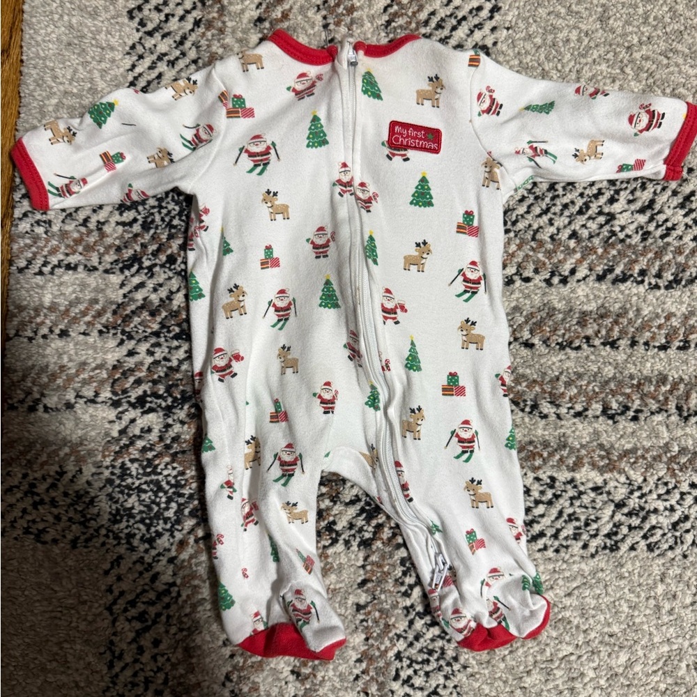 Newborn Christmas Pajamas